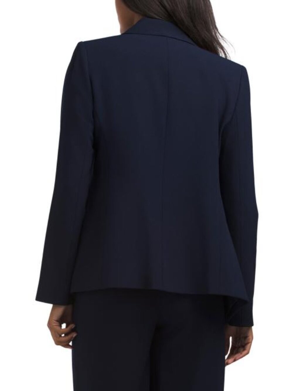 TAHARI ASL Deep Navy Button Front Blazer - Picture 2 of 2